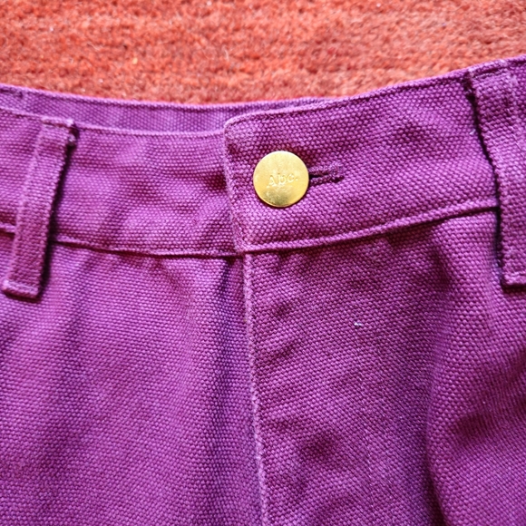 Advisory Board Crystals Abc Double Knee Carpenter PantsRhodolite Purple Size 30 - Picture 5 of 12